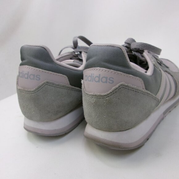 Adidas Forum Ladies Running Shoes Size 8‎ Soft Gray & Pink - Picture 7 of 7